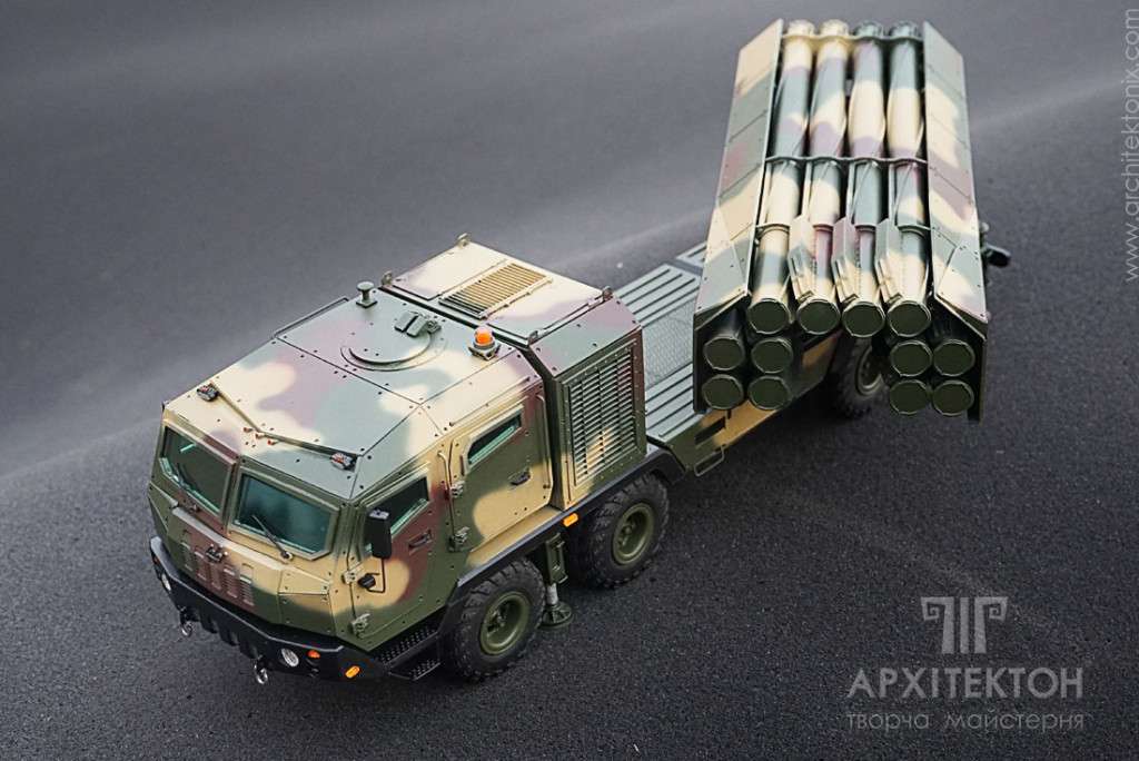 вариант украинского ракетного комплекса «Ольха»