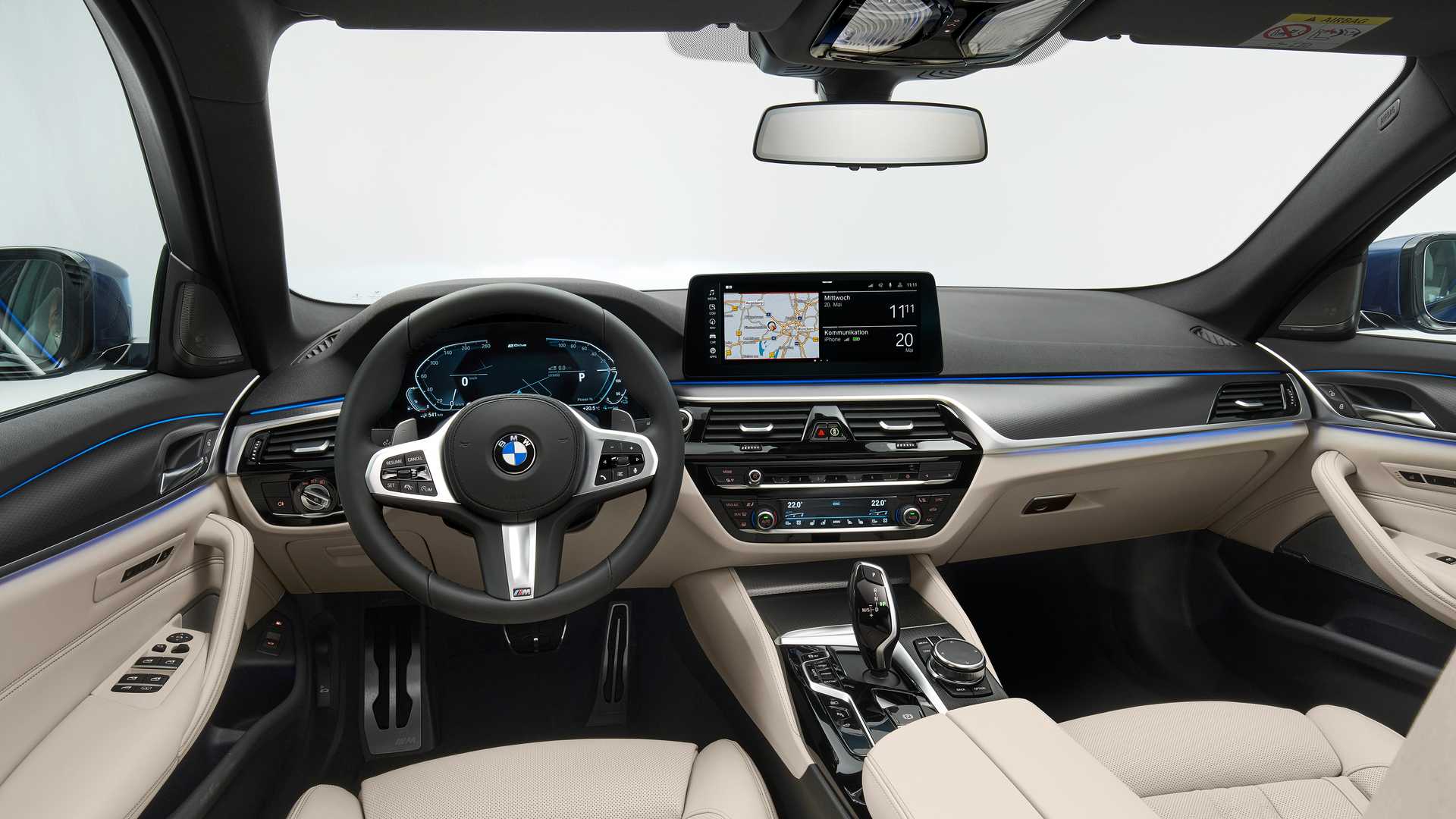 Обновленную BMW 5 серии представили официально - Автоцентр.ua