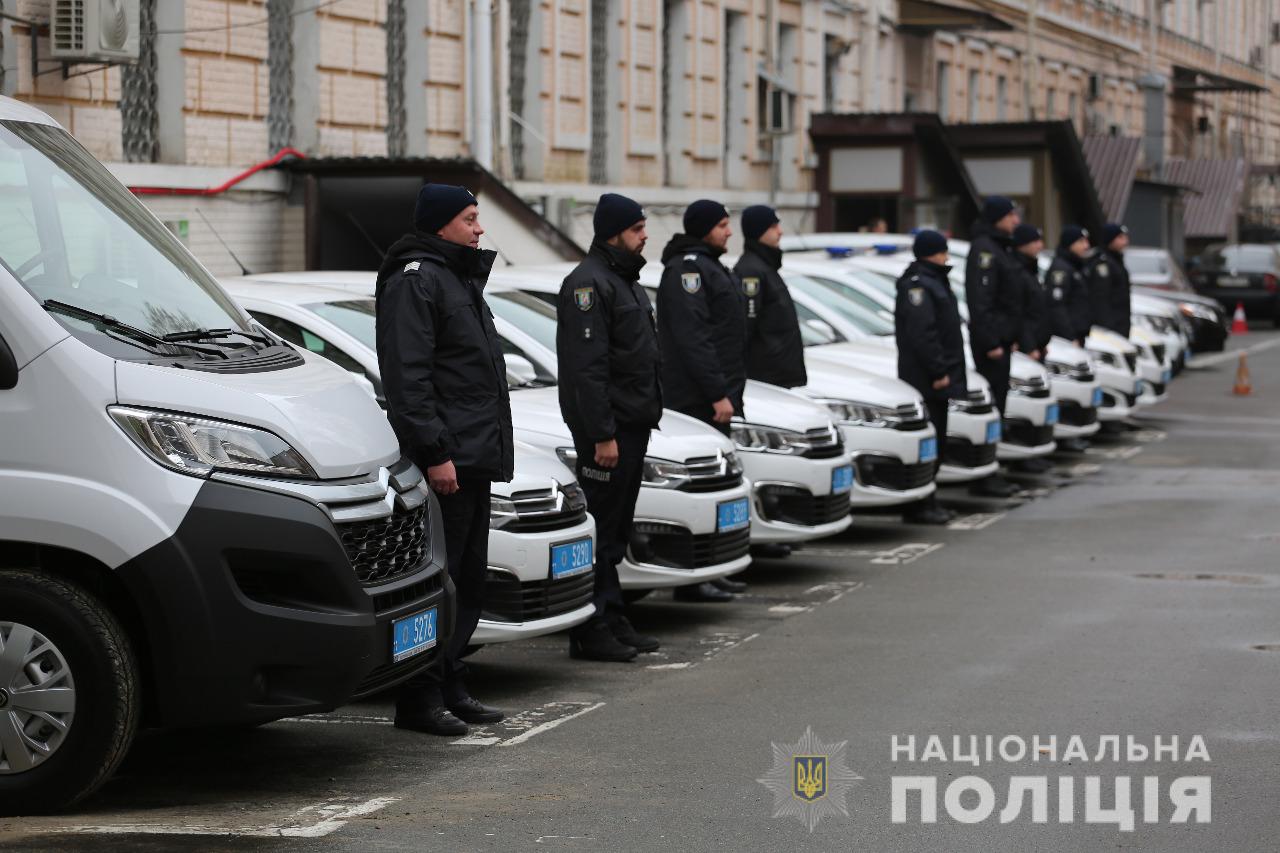 Украинская полиция пересела на новые автомобили
