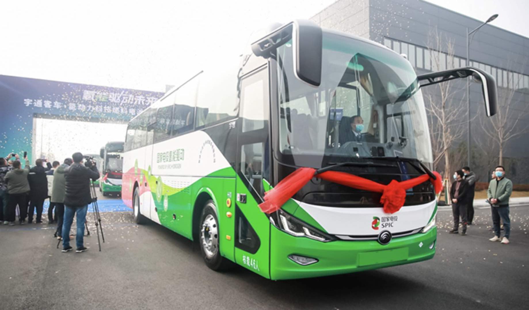 Водородные автобусы Yutong на Зимних Олипийских играх 2022