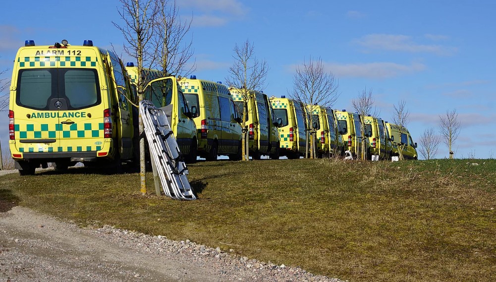 Дания передала Украине 30 автомобилей скорой медицинской помощи 2