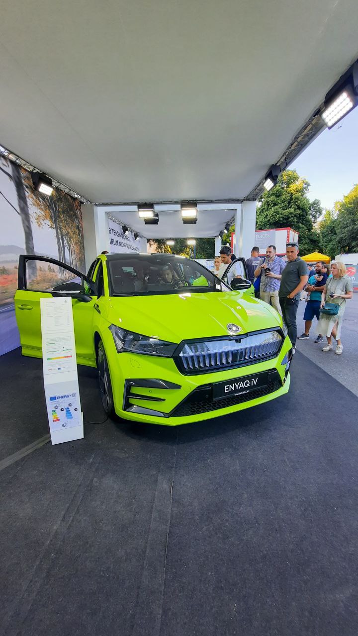 На выставке электромобилей в Австрии поддержали Украину 5
