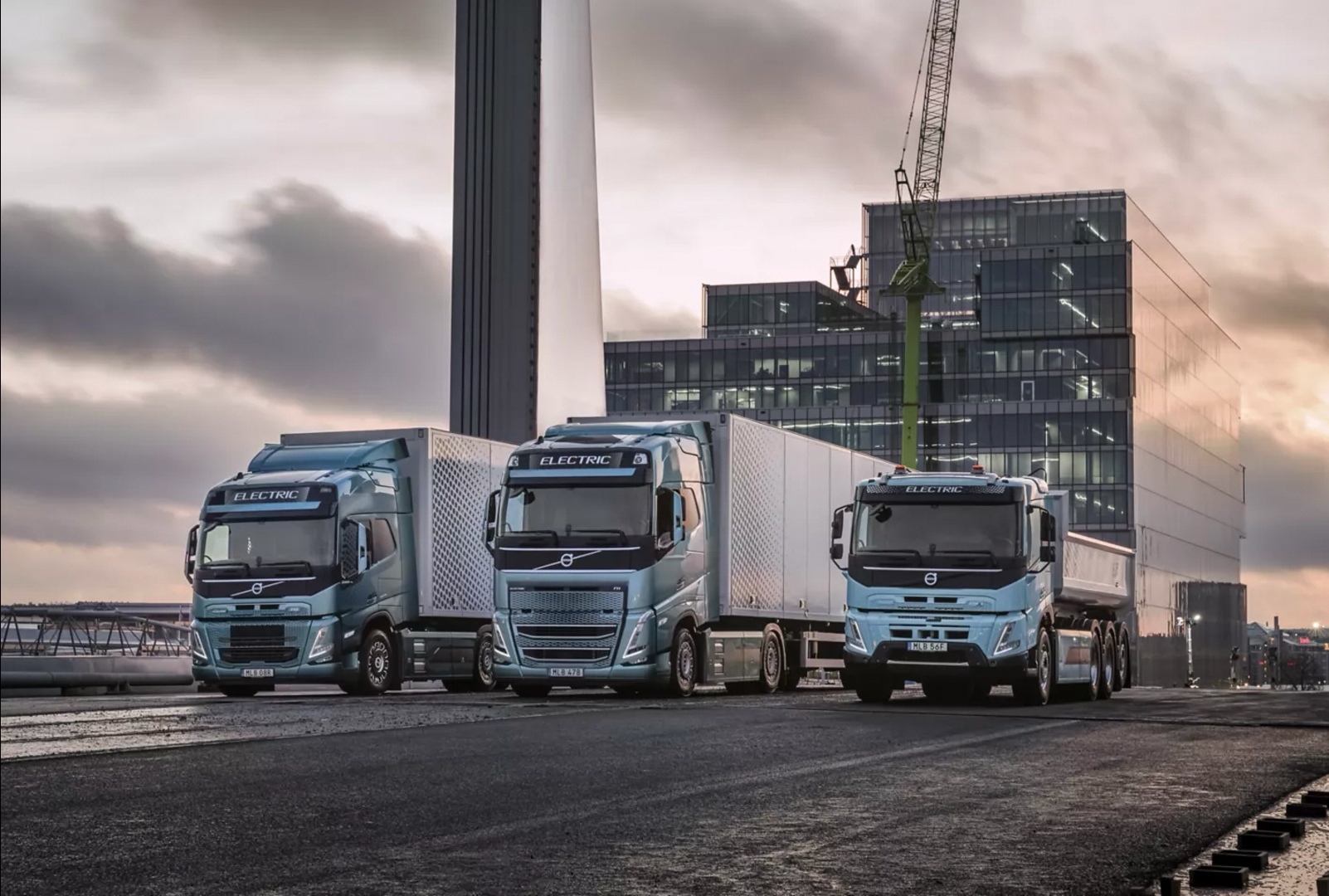 Виробництво електричних вантажівок Volvo Trucks