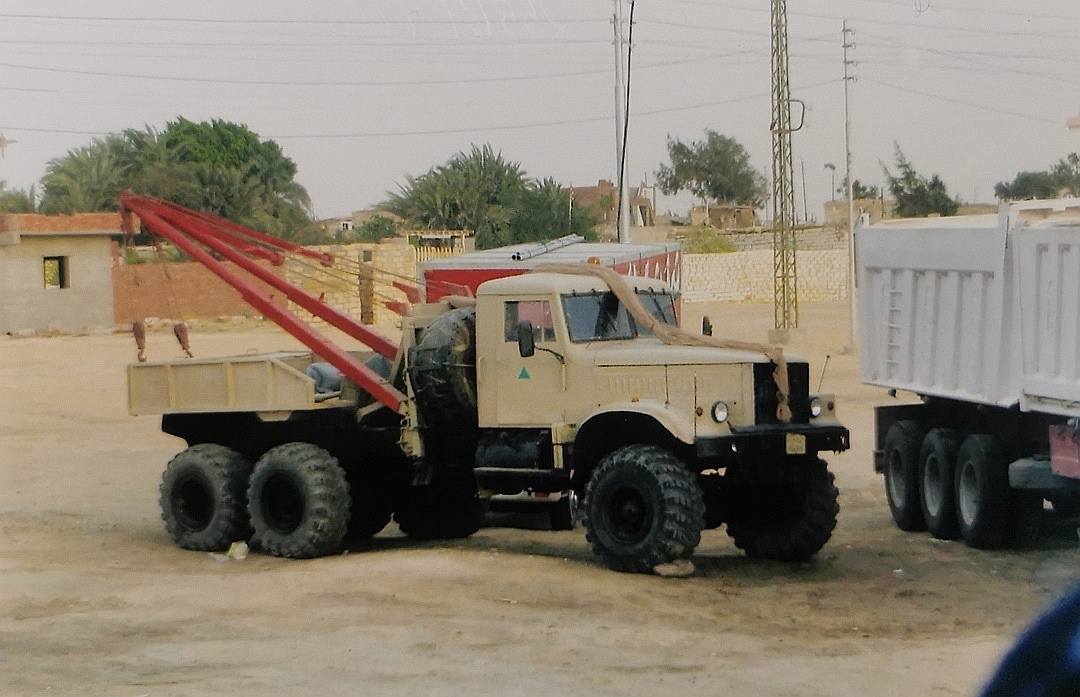 КрАЗ-25Б1 в армії Египта. Фото автора