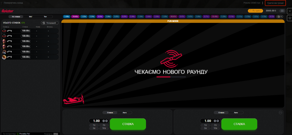 Авиатор Пин Ап