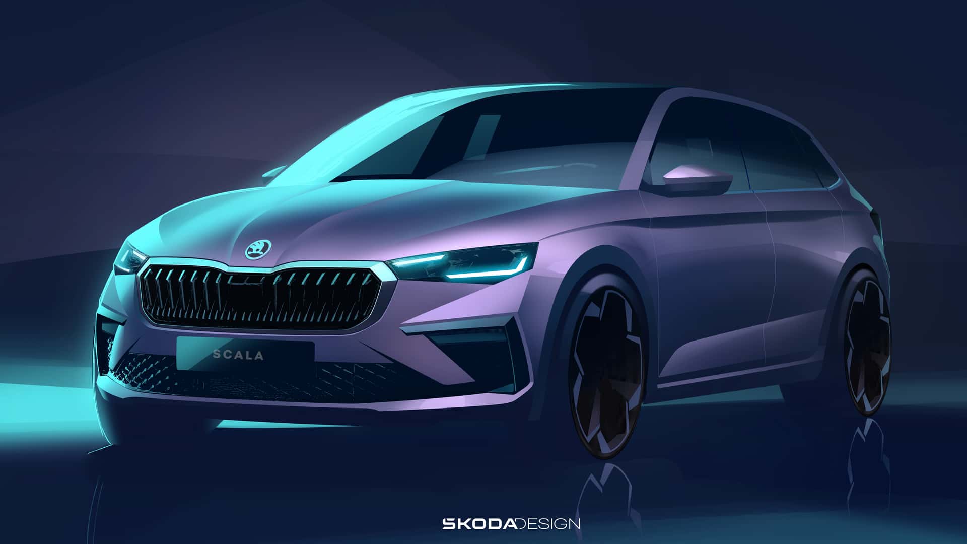 Skoda анонсировала на 1 августа двойной дебют