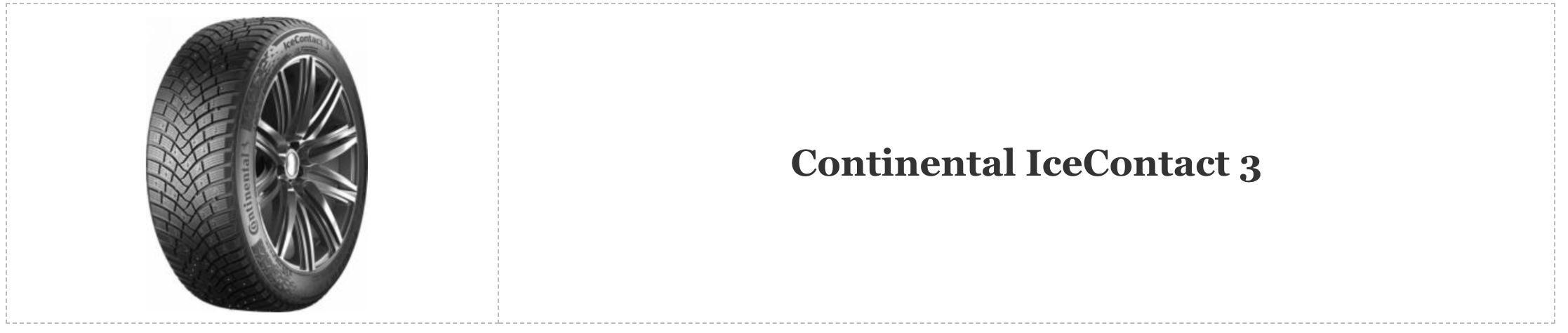 Continental IceContact 3