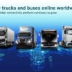 Більше мільйона вантажівок та автобусів було підключено до цифрової платформи Daimler Truck