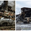 У Дніпрі внаслідок ракетного удару РФ знищено десятки машин та автобусів (фото)