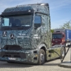 Mercedes-Benz впервые испытал мегаваттную зарядную станцию для электрогрузовиков