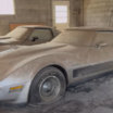 Культовый Chevrolet Corvette на 42 года заперли в гараже: как сейчас выглядит авто (видео)