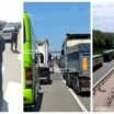 В Украине начался протест дальнобойщиков: перекрыта трасса Киев-Одесса (видео)