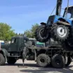 Столичная таможня изъяла белорусские тракторы и передала ВСУ