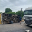 У Вінниці автобус зіткнувся з вантажівкою, постраждало 11 людей (фото)