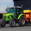 В Украине реализован многофункциональный трактор для уборки дорог