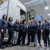 Як в Україні готують механікинь для роботи з електричними вантажівками