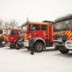Черкасским спасателям передали новые пожарные автомобили