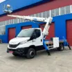 У Кременчуці виготовили нову автовишку на шасі IVECO Daily