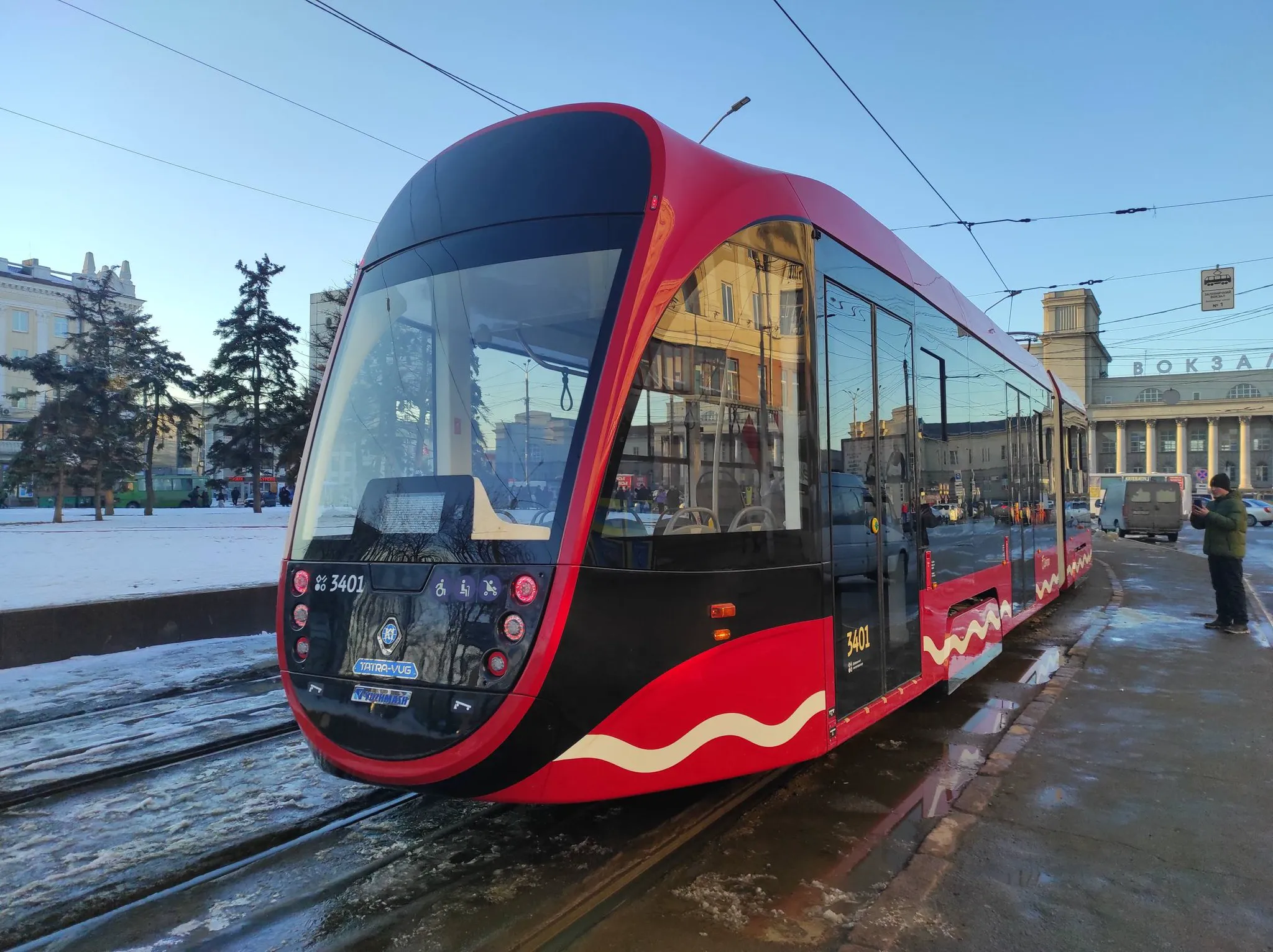 У Дніпрі проходить обкатку новий трамвай місцевого виробництва