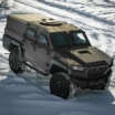 Бронеавтомобіль Inguar-3 показали у варіанті пікапа (відео)