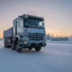 Mercedes-Benz eArocs 400 пройшов випробування фінськими морозами